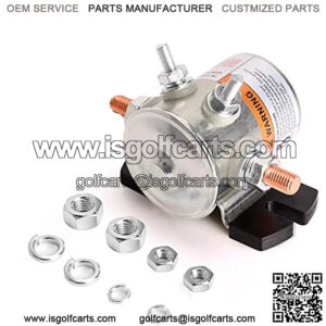 #70 Series Continuous Duty Solenoid Relay for 36 Volt EZGO Electric Golf Cart, OEM# 27855G01 11761G1 27855G02 31680G1 3016