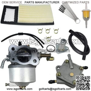 Carburetor with Fuel Pump Fit for EZGO Golf Cart Gas Car 350cc Robin TXT Medalist 4-Cycle Workhorse ST350 Carb 17559 72558G01 72558G05 72840G02 CARB-016A 520-184 72021-G01