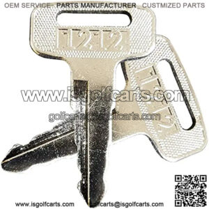 (2) Yamaha G1,G2,G8,G9,G11 Gas Or Electric Golf Cart Replacement Ignition Key