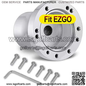 Golf Cart Steering Wheel Adapter for EZGO TXT & RXV (Including installation tools)