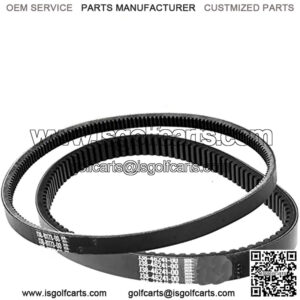 Yamaha Clutch Drive Belt & Starter Generator Belt Kits for G2 G5 G8 G9 G11 G14 G16 G22 G29/Drive - 4 Cycle Gas Golf Cart Replaces OEM # J55-G6241-00, JN6-H1173-00