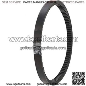 Golf Cart Clutch Drive Belt for Club Car DS & Precedent Carryall 1988-1991 Gas Models,OEM 1017188, 1014081