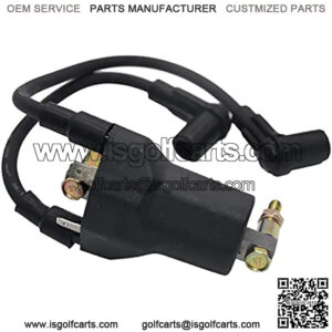 Ignition Coil #26652-G01 fit for EZGO Golf Cart 4-Cycle Engine Marathon 1993-2003/Medalist 1994-1995/TXT Pre-MCI Engine 1996-2002/4 Cycle Gas 1991-2002 Replaces EPIGC103