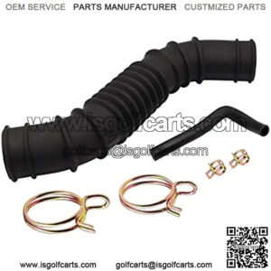 Club Car DS Gas Air Intake Hose and Crankcase Vent Tube Repair Sets with Clamp Fits 1998-UP Years, OEM#101837101 101971301 1016572 1017466