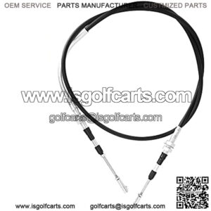 Golf Cart Transmission Shift Forward Reverse Cable for EZGO Gas 2004-current 602891 Cable 66 Inch Black