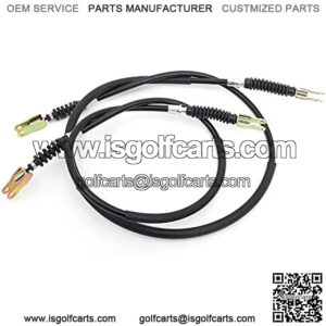 Golf Cart Driver Passenger Side Brake Cables for Yamaha G1 Gas G1E G2E G9E 78-89