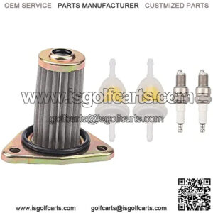 26591G01 Oil Filter 26591-G01 Compatible With Ezgo Golf Cart Parts Ez-go Txt Medalist 295CC 350CC 4 Cycle Motor Engine Filter With Fuel Filter And Spark Plug