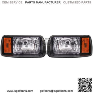 Club Car DS Halogen Headlights for Passenger and Driver Side 1993 Up OEM 101988002 101988001
