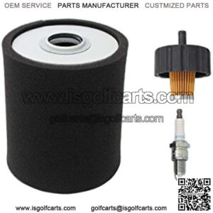 Air Filter Pre Filter Spark Plug Tune-Up Kit for Yamaha 1985-1994 G2 G8 G9 G11 4 Cycle Stroke Gas Golf Cart