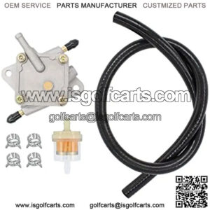 Fuel Pump Hose Filter For EZGO Golf Cart 94-03 TXT Medalist Marathon 4-Cycle 295cc 350cc Robin Pre-MCI Engine Replaces 72021-G01