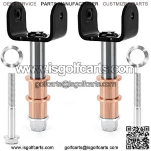 Golf Cart Front End King Pin Repair Kit for Club Car Precedent G&E 2004-up OEM# 103638601 102287201 102288201??Pack of 2??