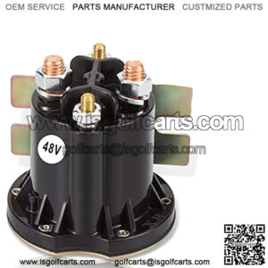 EZGO TXT 48V Solenoid, Fits TXT Electric 2010-UP and All 48V MPT 800/1000 Vehicles Golf Cart, OEM# 612711
