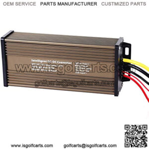 Pro Chaser DC-DC 72V 60V 48V Volt Voltage to 12V Step Down Voltage Reducer Regulator 360W 30A for Scooters & Bicycles Golf Cart (30A 360W)