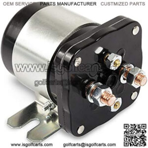 73231G01 48Volt, 4 Terminal Starter Solenoid Compatible with Yamaha G19 G22 EZGO Club Car DS & Precedent Electric Replaces 1018836-01 586-120111 JR1-H1950-00