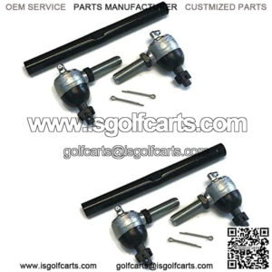 (2) Steering Tie Rod & Shaft Assembly for EZGO TXT Medalist Golf Cart 1994-2000