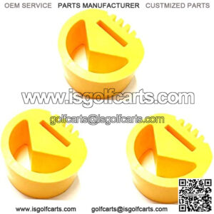 3pcs Motor Mount and Snubber Bushing Engine Noise Vibration Dampener for Manufacturing Club Car Gas Golf Cart 1984-up 1999 2003 2006 2004-Up1025403-01, 1012164