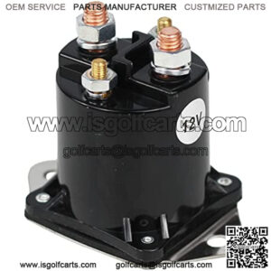 Club Car 12V Gas Golf Cart Solenoid Replacement for 1984-Up Club Car DS & Precedent Gas Golf Cart 1013609 435-154