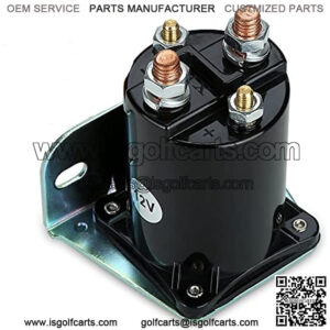 12V Solenoid Relay Assembly for Yamaha G2, G8, G9, G11, G14, G16 & G20 1985-2002 4-Cycle Gas Golf Cart, OEM JF2-H1950-00-00, JR3-H1950-00, J38-81950-01