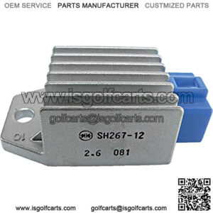 230-58106 Voltage Regulator for Yamaha G8 G9 G14 G16 G20 Golf Cart 91 92 93 94 95 96 97 98 99 00 01 02 03 04 05 06 07 08 09 10 11 12 13 SH267-12 435-041 JF2-81910-00-00 JF2-81910-01-00