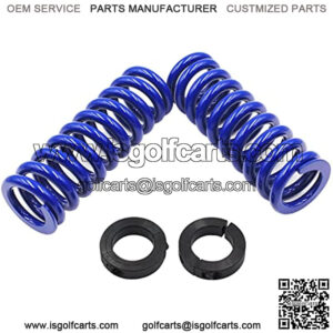 Pair(2) Blue Drive Golf Cart Shock Springs Heavy Duty Rear Coil Springs for Yamaha G14 G16 G19 G22 G29