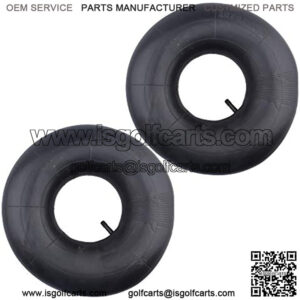 2Pack 15x6.00-6 Inner Tube with TR-13 Straight Valve Stem for Lawn Mower, ATVs, Go-Karts, Golf Carts