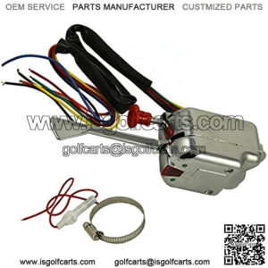 Universal Street Hot Rod Chrome Turn Signal Switch for Buick Ford GM 12V Heavy Duty Vintage Car Truck Street Rod Dune Buggy Sand Rail