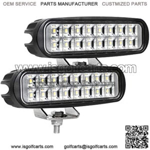 Backup Lights for Trucks, 12V Led Lights 32W Led Reverse Light for Trailer Boat UTV ATV Car Golf Cart, 12/24V