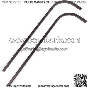 Extended Top Rear Roof Supports Golf Cart