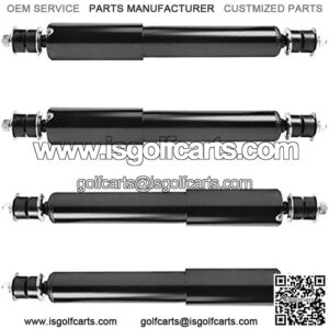 EZGO TXT Shocks EZGO Golf Cart Front and Rear Shock Absorbers Fit for 1994-Up Gas and Electric Medalist EZGO TXT Golf Carts Replaces OEM #70248-G01, 76418-G01, 70324-G01,Nivel Part #5006??4PCS??