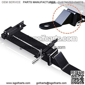 Golf Cart Trailer Hitch Fit for Backseat FOOTREST - Club CAR, EZGO, Yamaha by ELITEWILL