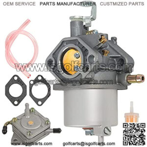 FE350 Carburetor With Fuel Pump Compatible With Club Car Golf Cart Club Car DS Precedent Turf Carryall Models With OHV FE350 Engine Replace 101905901 1019059-01 1016441-01 1035245-01 1016438 1016439