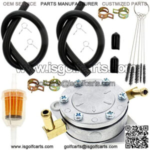 Fuel Pump Compatible for EZGO Marathon Gas Colf Cart Club Car 2-Cycle Engine 1982 1983 1984 1985 1986 1987 1988 1989 1990.5 24233G1 24233-G1