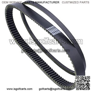 Replace for Yamaha G2, G5, G8, G9, G14 G16 G22 Drive & Starter Belt Set Replace OE # J55-G6241-00, J55-H1173-00
