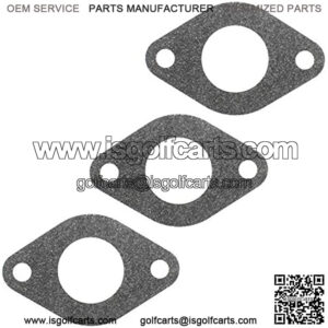 3pcs Carburetor Gasket Compatible with Yamaha G2 G5 G8 G9 G11 G14 4-Cycle Engine Golf Cart Gas Club Car 1985 1986 1987 1988 1989 1990 1991 1992 1993 1994 1995 1996