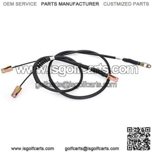 Rear Brake Cable Driver & Passenger Side Set for Yamaha Golf Cart G2 G9 G2A GAS