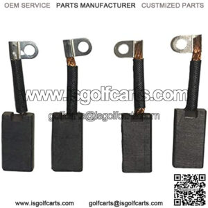 1 Pack of 4 New Starter Brush Kit Compatible With Yamaha Golf Carts Club Car Ez Go Starter Generators