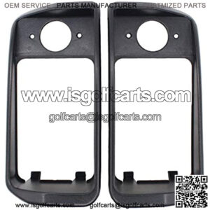 Passenger & Driver Headlight Bezel for Golf Club Car DS 1993-Up 1016880, 1016879