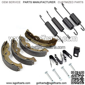 Brake Shoes and Springs Kit Fit For Yamaha Car Golf Cart G1 G2 G3 G5 G8 EZGO Gas Electric Golf Cart DS Precedent