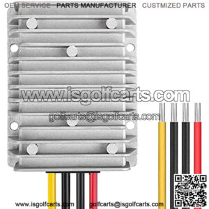 DC 48V to 12V 30A Voltage Regulator Buck Converter Reducer Power Converter Waterproof Module Transformer for LED Golf Cart Club Car (30V~60V to 12V 30A)