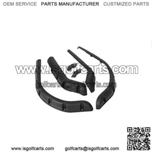 4pcs Front and Rear Standard Fender Flares Compatible with 1994-2013 Golf Cart EZGO TXT Model