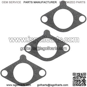 3pcs Carburetor Gasket Compatible with Yamaha Gas Club Car Golf Cart G16 G17 G18 G19 G20 G21 G22 - G27 G29 Drive Carb JN6-13567-00