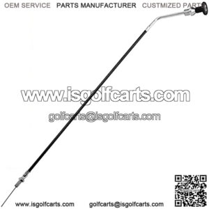 25-1/2" Choke Control Cable for EZGO TXT Medalist 1994-up Gas Golf Cart, Replace OEM 25693G04