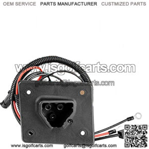 EZGO RXV TXT Charger Receptacle 48V Golf Cart Delta-Q Charger OEM #602529