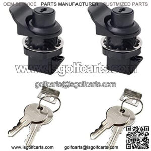 2PCS Push Button Lock Tool Box Latch for Truck Tool Box Lock Replacement, Golf Push Cart Accessories, Marine Glove Box Plastic Tool Box Truck, Press The Switch