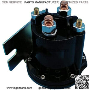 Starter Solenoid Relay Switch Compatible with Golf Cart Lawn and Garden ATV Utility Vehicle Snowmobile 12V DC Contactor 4 Terminals 684-1251-012-02 684-1251-012 684-1251-212 HYD08831 Z431