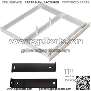 Battery Tray Rack Aluminum Compatible with 1994-2013 EZGO TXT/Medalist Golf Cart