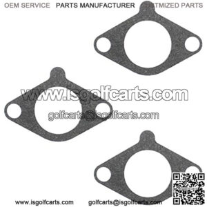 3pcs Carburetor Gasket Compatible for Yamaha Gas Club Car Golf Cart G16 G17 G18 G19 G20 G21 G22 - G27 G29 Drive Carb JN6-13567-00