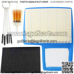 Air Filter Kit Compatible with Yamaha G16 G16A G19 G20 G21 G22 G22A G29 1996-UP 4-Cycle Drive Golf Cart Car 301cc 357cc JN6-E4450-00 JN6-E4450-01
