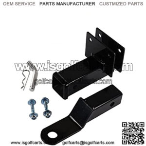 Trailer Hitch Receiver Fits Yamaha Drive G29 (2007-2016) Gas Electric Golf Carts / Mounted to Rear Chassis NOT Rear Footplate