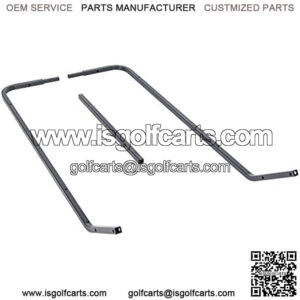 Front Strut Support Brackets Compatible with 1994-2013 EZGO Golf Cart TXT Medalist (Struts for EZ-GO Roof Tops)